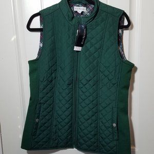 Quilted Side Rib vest ( KIM ROGERS) S NWT